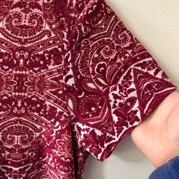 Patterned Turtleneck Dress (M) - Picture 4 of 8